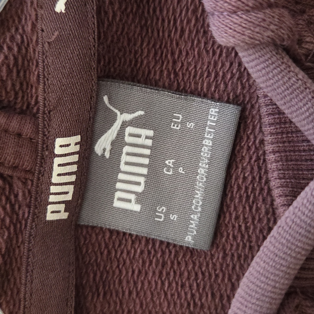 Puma Womens HER Pullover Hoodie Dusty Rose - Picture 7 of 8